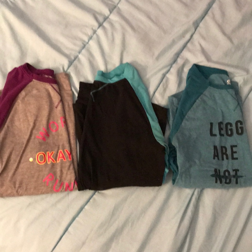 3 half sleeve shirts
